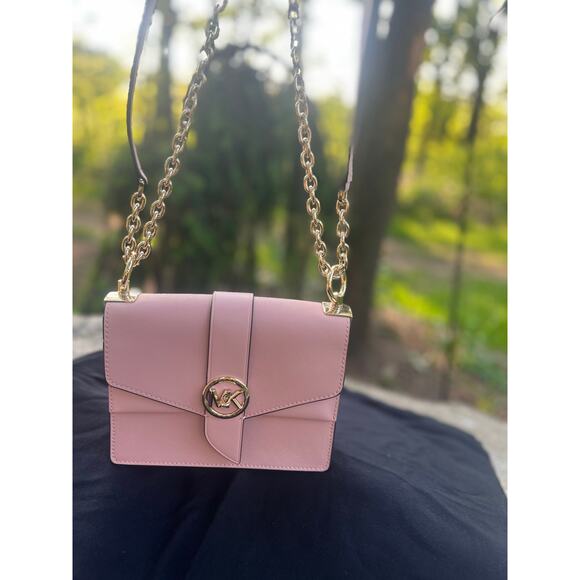 Michael Kors Greenwich Small Saffiano Leather Crossbody Bag, FREE wallet! - Picture 7 of 17